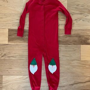 Hanna Andersson Snap Long Johns Gnome 3T